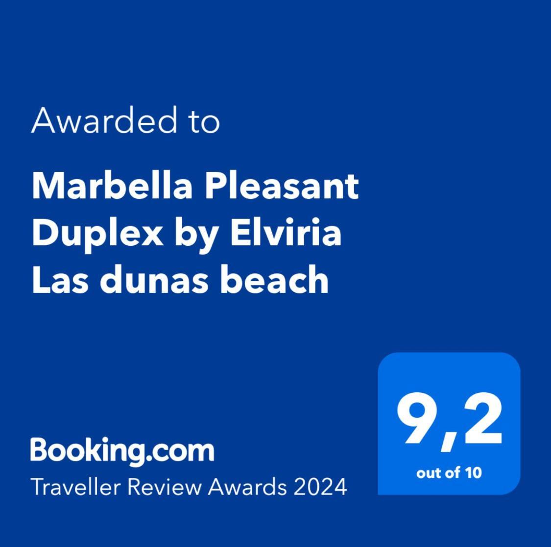 Marbella Pleasant Duplex By Elviria Las Dunas Beach Luaran gambar